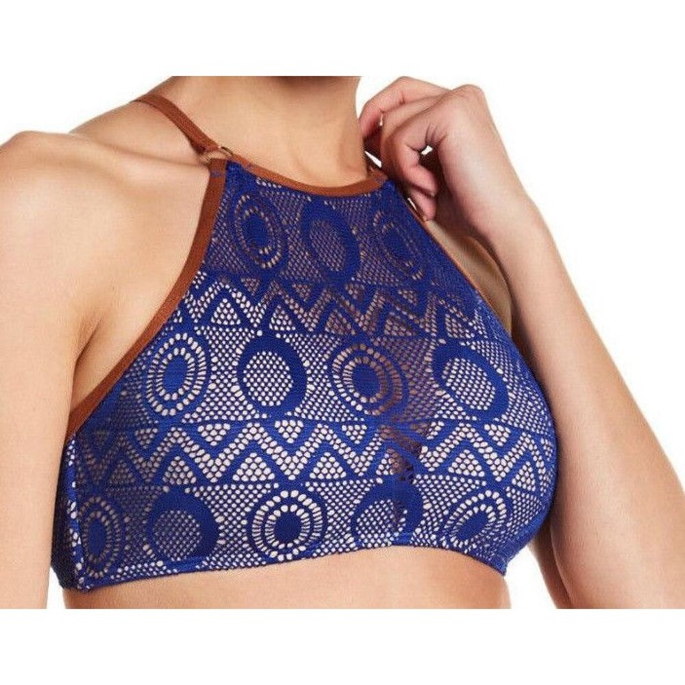 NWT YMI WOMENS SWIMSUIT 2 PIECE CROSHET BIKINI SIZE S